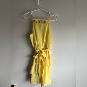 NWT GB girls size 5 yellow swing dress